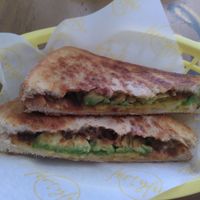 Mush boom toastie (January 2023) at FortyFive in York