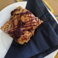 Banana and chocolate cake (January 2023) at FortyFive in York