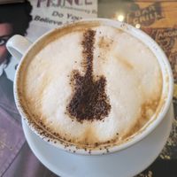 Oat milk cappuccino at FortyFive in York