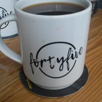 Long black  at FortyFive in York