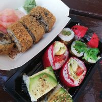 Sushi at VegaMama in Barcelona