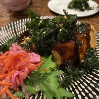 Crispy tofu (fried kale on top was delicious)   at Saigon Kingdom - Hawthorne Drive in Queenstown