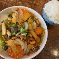 Vegan Tofu and Veggies Cashew Nut at Saigon Kingdom - Hawthorne Drive in Queenstown