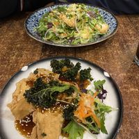 Tofu salad and crispy tofu   at Saigon Kingdom - Hawthorne Drive in Queenstown