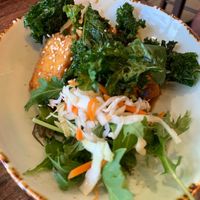 Fried tofu and kale at Saigon Kingdom - Hawthorne Drive in Queenstown