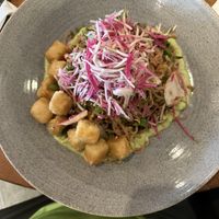 Sesame Citrus Tofu Noodle Bowl  at Earls Kitchen + Bar in Kamloops