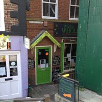 Outside  at Whitby Wholefoods in Whitby
