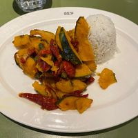 Vegan option  at God Save The Food in Milan