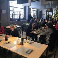 Seating at God Save The Food in Milan