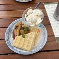 Dutch Apple Wafflee  at The Waffle House in Kwazulu-natal