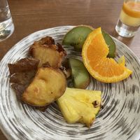 Salad bar   at Terra in Sapporo