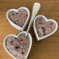 Amazake puddings at Terra in Sapporo