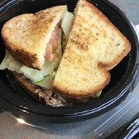 Chicken-less sandwich  at A Full Taste in Decatur