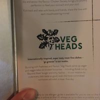 Veg commitment at The Green Man in London