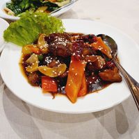 Gong bao monkey head mushroom at D'Life Signature 蔬品軒 - Novena in Central Singapore