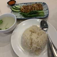 Chicken rice! at D'Life Signature 蔬品軒 - Novena in Central Singapore