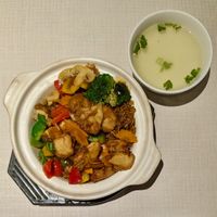 Vegan Claypot Hericium Rice at D'Life Signature 蔬品軒 - Novena in Central Singapore