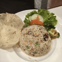 Salted hooish fried rice Feb 25 at D'Life Signature 蔬品軒 - Novena in Central Singapore
