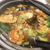 Claypot yee mian Feb 25 at D'Life Signature 蔬品軒 - Novena in Central Singapore