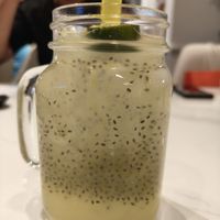 Calamari chia seed Feb 25 at D'Life Signature 蔬品軒 - Novena in Central Singapore