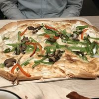 Flammkuchen vegan at Aja in Zurich