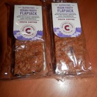 Vegan Fruity Flapjacks at Costa Coffee in Wisbech