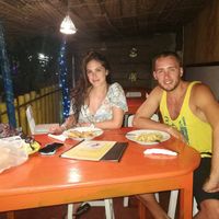 Happy customers, enjoying their meal at Sempiternal  in Hikkaduwa