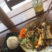 Crispy Sesam Tofu at Angon in Berlin