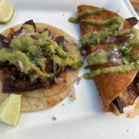   at La Vegana Mexicana in Santa Ana