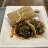 Tacos  at La Vegana Mexicana in Santa Ana