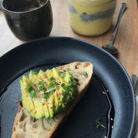 Tasty breakfast options  at Passiflora in Seaton