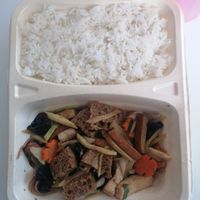 Ginger and vegetables tofu at Khao Thip in Nancy