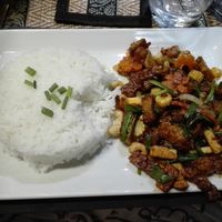 Sauté aux cacahuètes ! Yummy ! at Khao Thip in Nancy