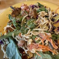 Avo crunch salad with added tofu  at Cafe Yumm in Eagle