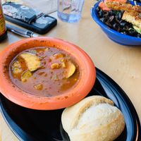 Veggie soup at Cafe Yumm in Eagle