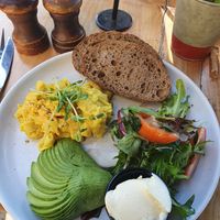 Absolutely delicious vegan eggs at The Shack in Penrith