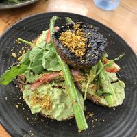 Vegan avo toast  at The Shack in Penrith