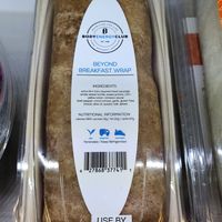 Beyond breakfast wrap at Body Energy Club - Davie St in Vancouver