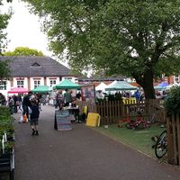 The market at Farmers Market - Wimbledon Park in South West London