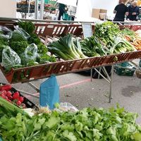 Veggies at Farmers Market - Wimbledon Park in South West London