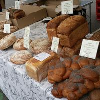And this looks like more bread at Farmers Market - Wimbledon Park in South West London
