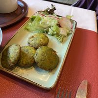 Potato cake starter  at Lal Qila in Munich