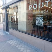Outside at Roots LaMarca in Madrid