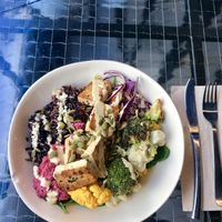 Bowl Buhda at Roots LaMarca in Madrid