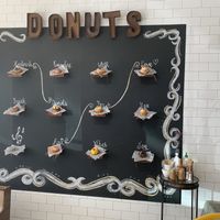 Donut art at Kudough's Donuts in San Juan