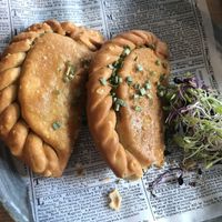 Empanadillas at Kudough's Donuts in San Juan