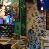 Inside at Atomic Burger in Oxford