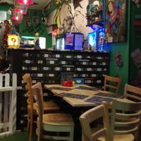 Inside at Atomic Burger in Oxford