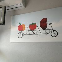 Cute picture at Vegessence in Belgrade