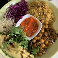 Buddha Bowl at Vegessence in Belgrade